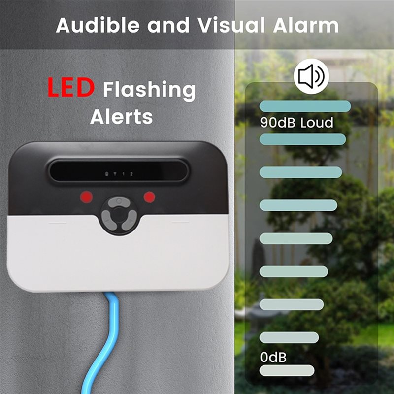 A05E-Smart Wifi Water Level Al - Water Alarm Sensor 评论和价格