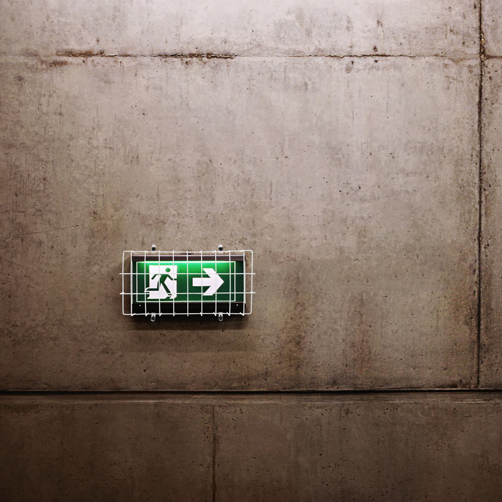 Exit Sign Wire Guard Stainless - Emergency Exit Sign 评论和价格