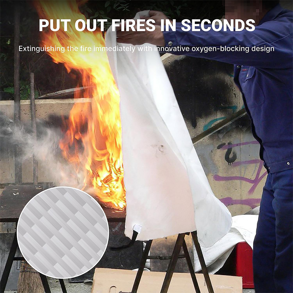 Fire Blanket 1/1.2/2M Easy & Q - Fire Blanket Kitchen 评论和价格