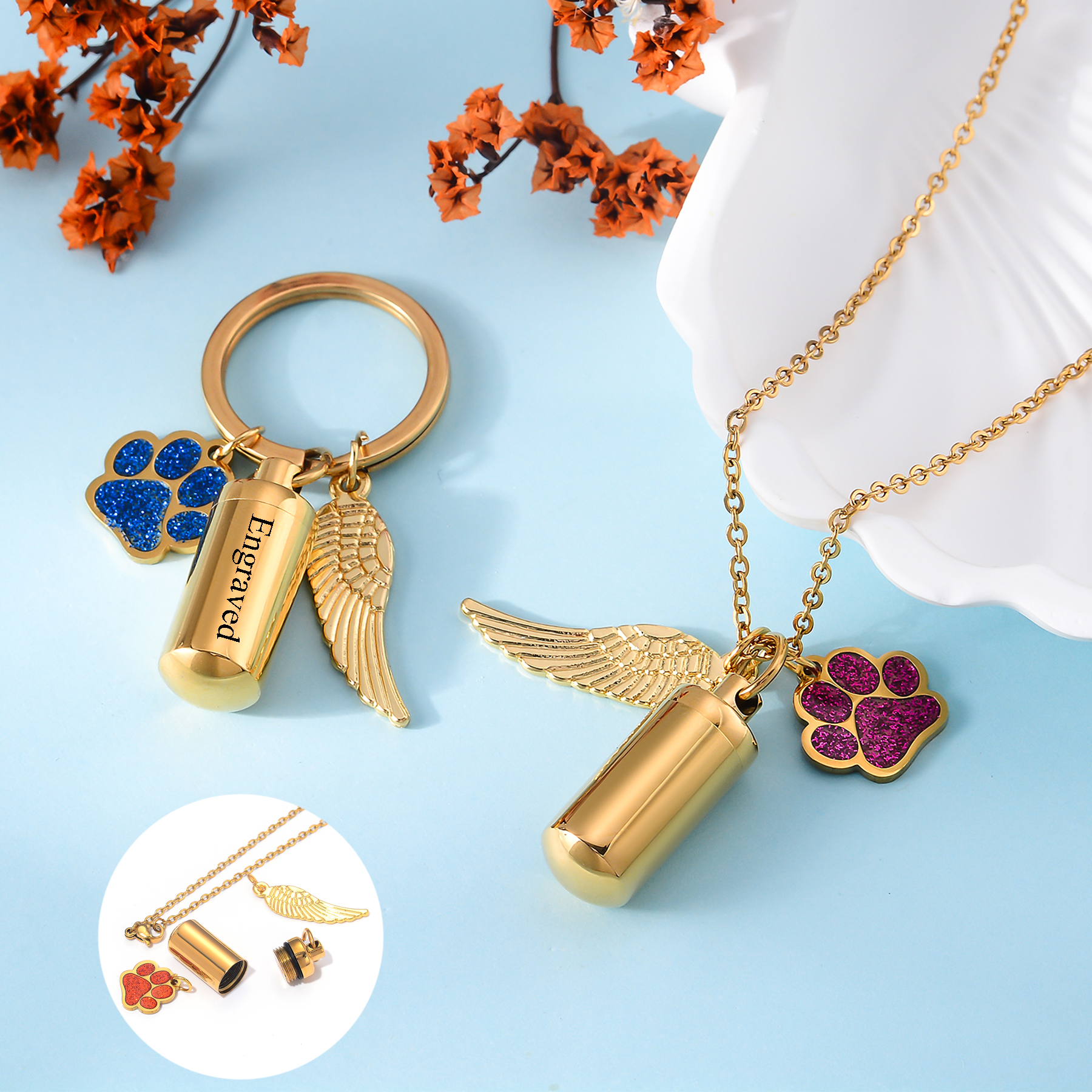 Personalized  Stainless Steel  - Personal Alarm Keychain 评论和价格