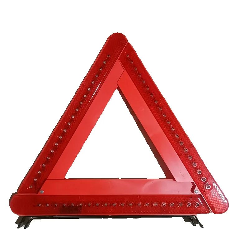 Foldable LED Warning Triangle  - Emergency Exit Sign 评论和价格