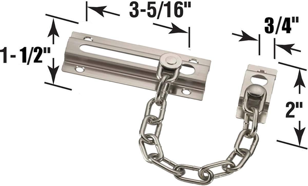 4PCS Door Chain Guard Security - Security Chain Door 评论和价格
