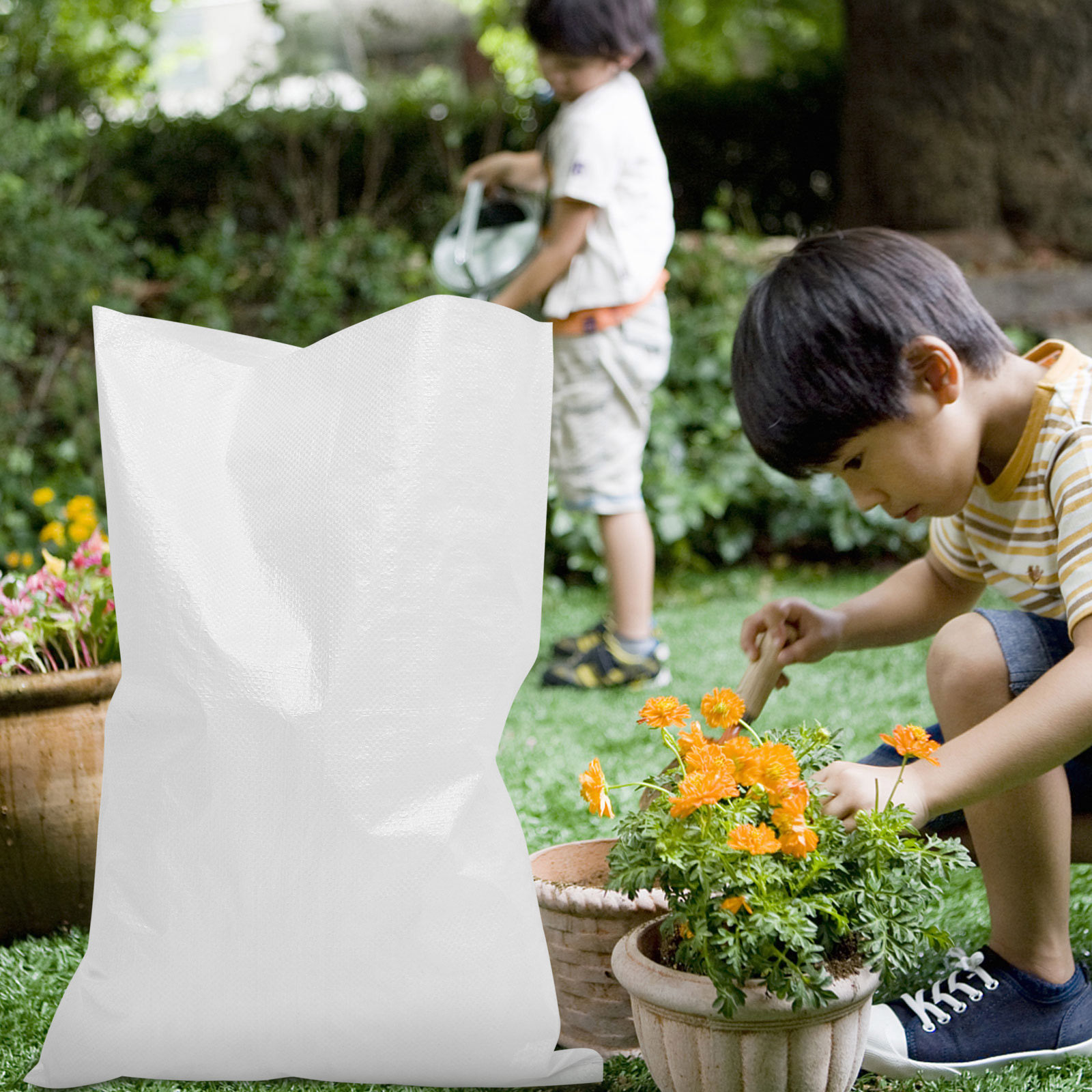5Pcs Waterproof Woven Sandbags - Flood Barrier Bag 评论和价格