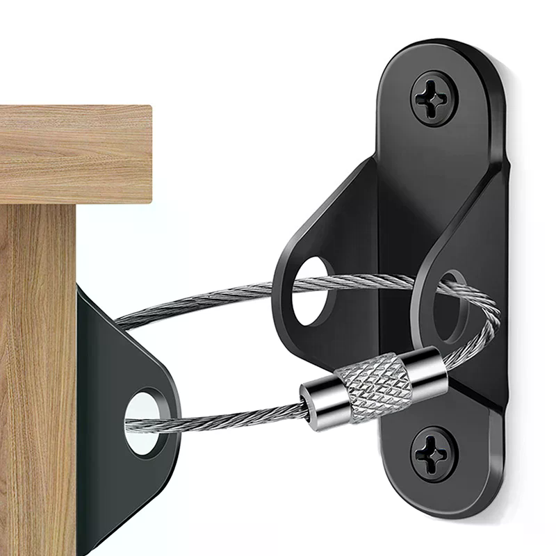 1Set Furniture Anchors Anti Ti - Earthquake Anchor Strap 评论和价格