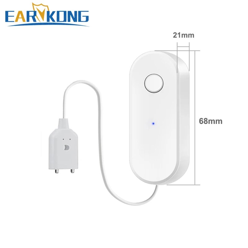 Tuya WiFi Smart Water Leak Sen - Water Alarm Sensor 评论和价格