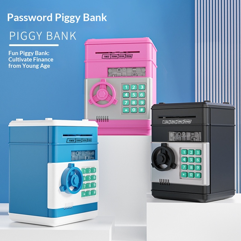 Creative Kids Piggy Bank Autom - Lockbox Key Secure 评论和价格