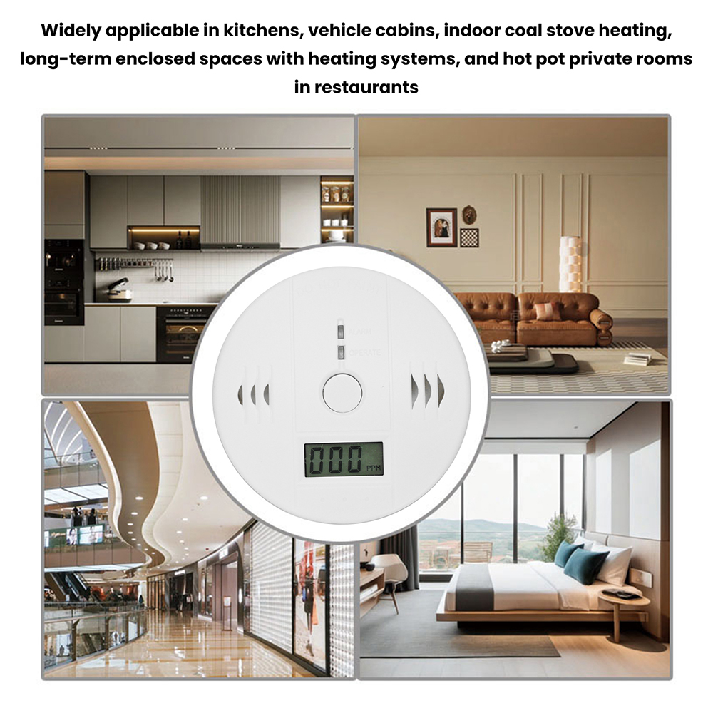 Battery Powered Carbon Monoxid - Smoke Detector Interconnected 评论和价格